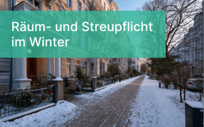 Räum- und Streupflicht im Winter: Was Eigentümer unbedingt wissen sollten