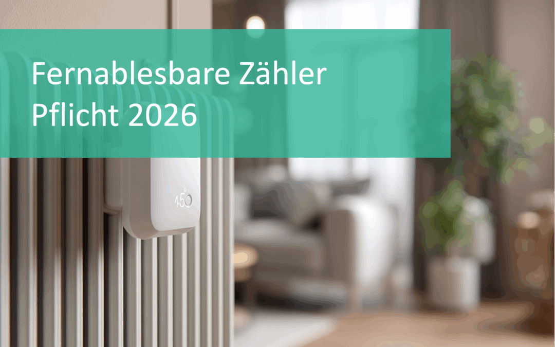 Fernablesbare Zähler Pflicht 2026: Was Eigentümer jetzt nachrüsten müssen