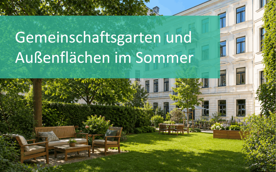 Gemeinschaftsgarten & Außenflächen im Sommer: Pflege, Nutzung und typische Konflikte