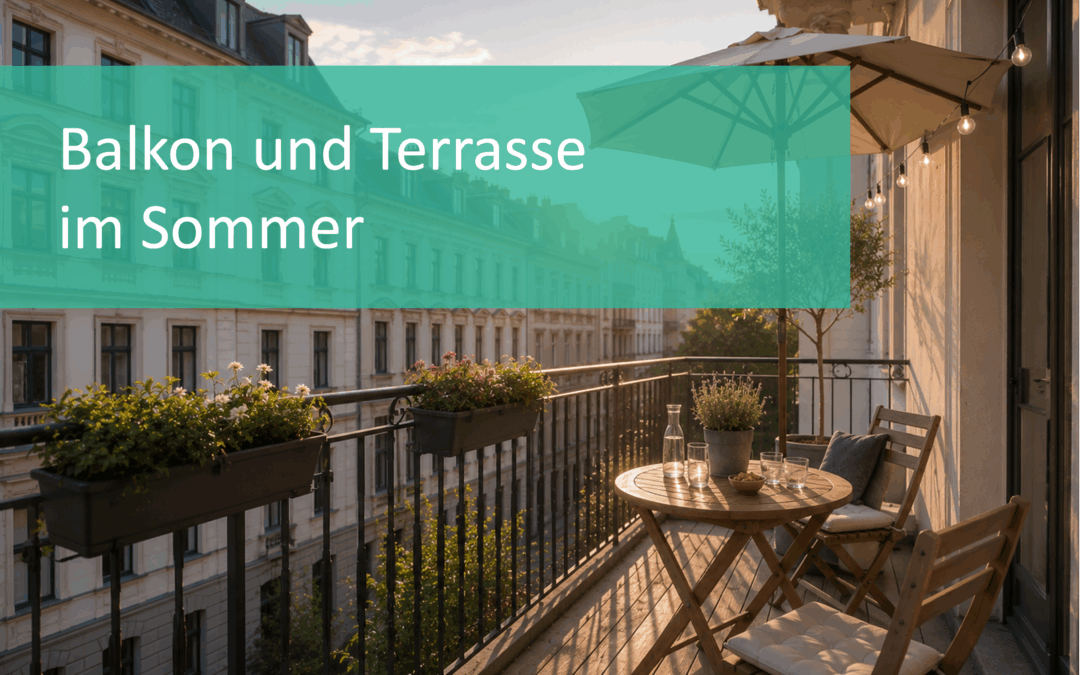 Balkon & Terrasse im Sommer: Was in Miete und WEG erlaubt ist